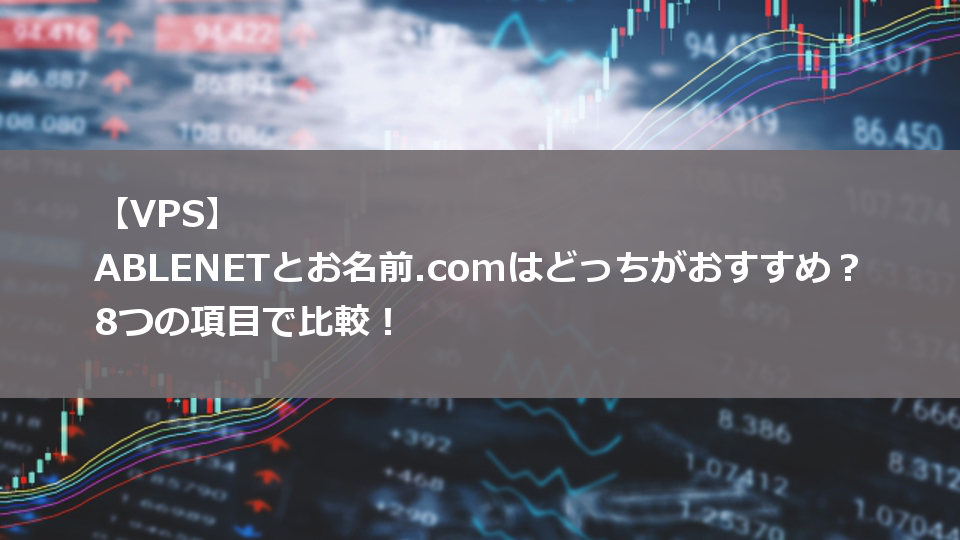 ABLENET VPS お名前.com